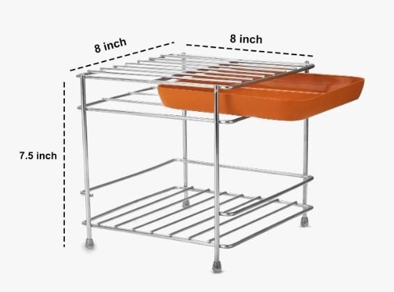 Heavy Steel Matka Stand with Free Tray