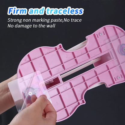 Retractable Wall-Mounted Pull-Out Rack 7-in-1 Multifunctional